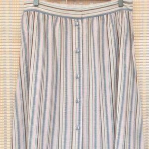 JOSEPH Pastel Stripe Skirt